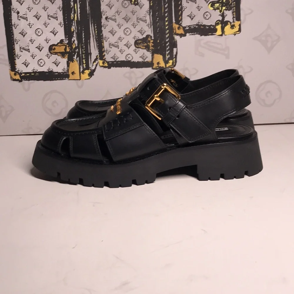 New Authentic Alexander Wang Carter Cage Sandals – Sleek Black Design